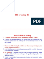 Bill of Lading II