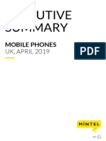 Mobile Phones - UK - April 2019 - Executive Summary