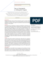 Rivaroxaban or Enoxaparin in Nonmajor Orthopedic Surgery PDF