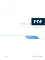 Ray Optics Module: User's Guide