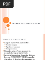 Transaction Management