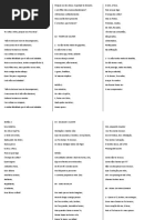 LETRAS - TEMPO DE COLHER