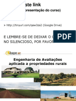 8h30 Básico em Avaliação de Imóveis Rurais Marcelo Rossi de Camargo Lima