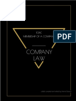 Company Law: Membership of A Company in Nigeria