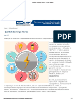 Qualidade da energia elétrica - O Setor Elétrico