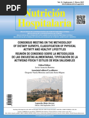 Reunion Encuestas Laguardia Nutr Hosp 2015 Pdf Madrid Autor