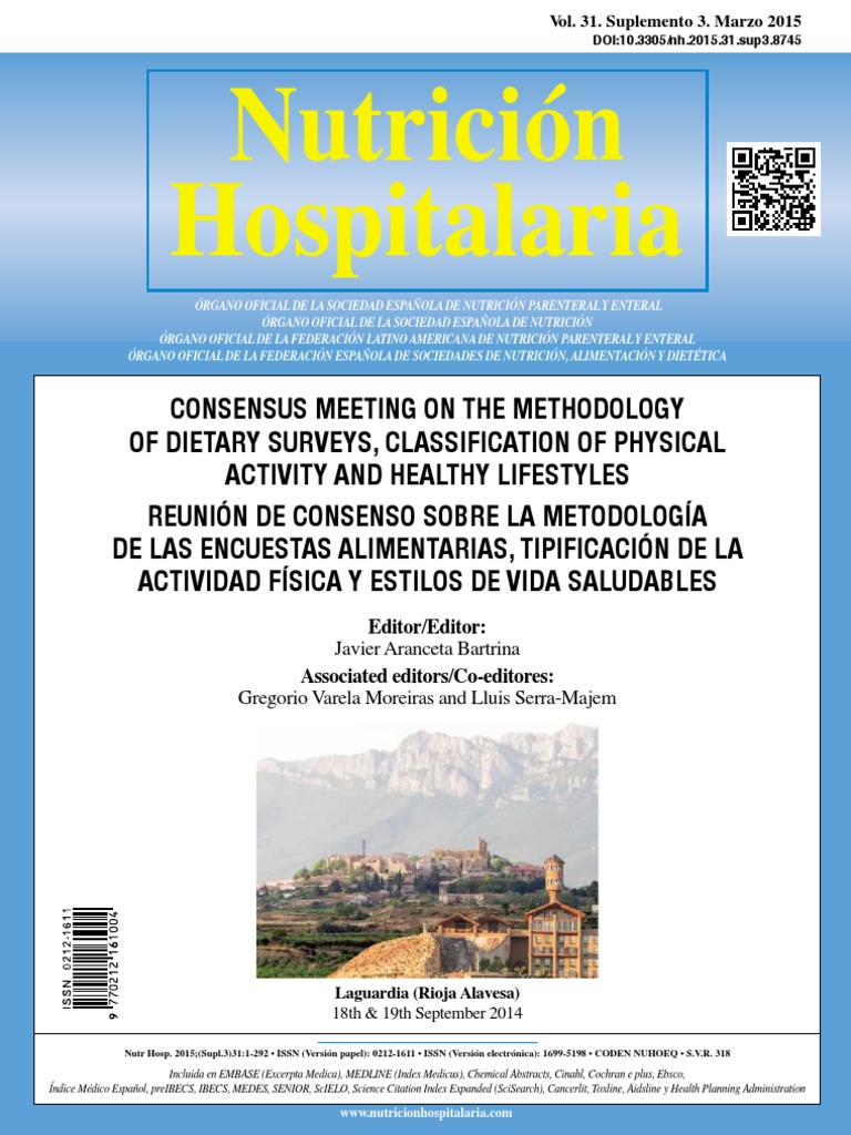Reunion Encuestas Laguardia Nutr Hosp 15 Pdf Madrid Autor