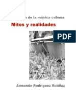 El Origen de La Musica Cubana. Mitos y R PDF