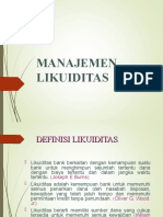 MANAJEMEN LIKUIDITAS