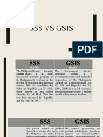 SSS VS Gsis