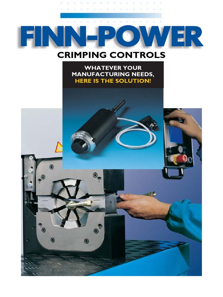 Crimping Controls Whatever Your Manufacturing Needs PDF Usability