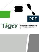 Installation Manual - TS4-F, TS4-R-F, TS4-A-F, RSS Transmitter