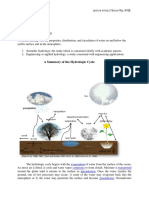 Lecture notes on hydrology and weather systems