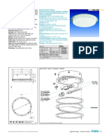 Ceiling Luminaire, Recessed S073