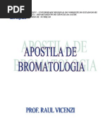 Apostila de Bromatologia Nutri