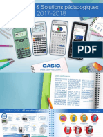 CASIO-Catalogue Education 2017-2018
