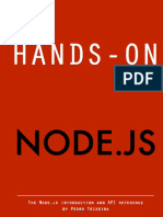 Leanpub Hands-On Node Js Dec 2013