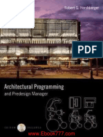 Architectural Programming and Predesign PDF