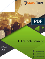 Ultratech Cement: 30 August