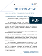 Ley de Función Pública de Galicia PDF