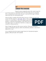PSD File Format: (Adobe Photoshop Default File Extension)