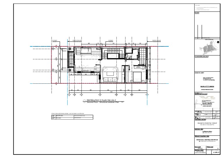 A-VA06-122 Second Floor - Structural Setdown Plan | PDF