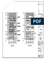 A-VA06-201 Elevation Axis A-D, D-A