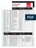 Pump & Pump Accessories Cross Reference Sheet: Beckett Description Suntec Danfoss Notes