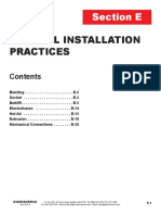 General Installation Practices: Section E