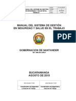 Manual Del Sistema de Gestin en Seguridad y Salud en El Trabajo v2