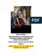REFLEXION MISA DIARIA MARCOS V Donoso