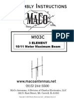 M103C 10/11 Meter Maximum Beam Antenna