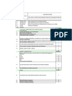 Check List Auditoria Interna BPM