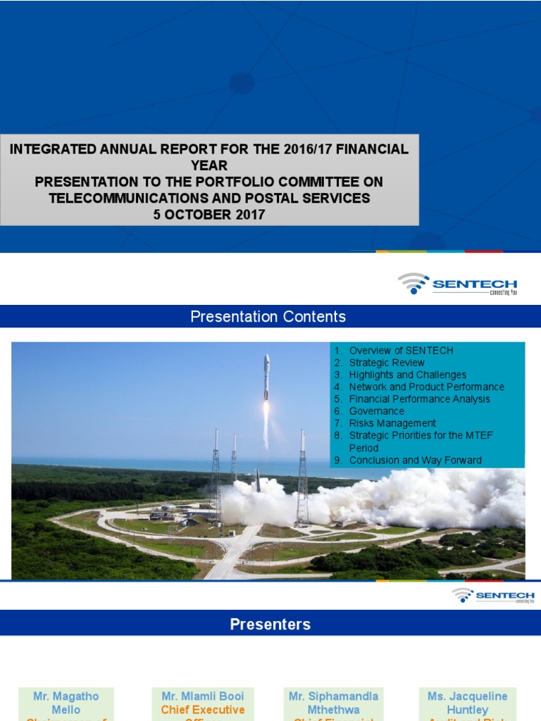 Sentech | PDF | Internal Audit | Internal Control