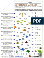 Expresión Algebraica PDF