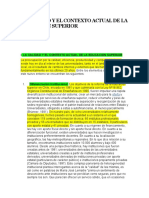 La - Calidad - y - El - Contexto - Actual - de - La - Educación - Superior