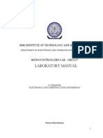 Microcontroller Lab Manual PDF