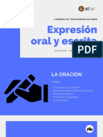 Expresion Oral y Escrita Tema 2