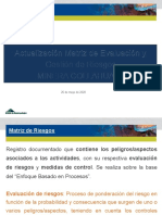 Capacitacion Matriz de Evaluacion y Gestion de Riesgos 21 08 2014