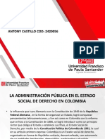Expo Contitucion, Administracion Publica