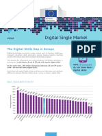 Digital Single Market: The Digital Skills Gap in Europe