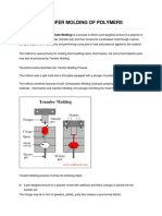 Transfer Molding of Polymers