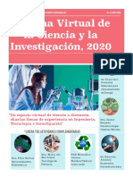 Semana Virtual de La Ciencia y La Investigación - Invitación - Dr. BSH