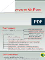 MS Excel Practice Exercises | PDF