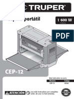 Cepillo Portátil: Instructivo de