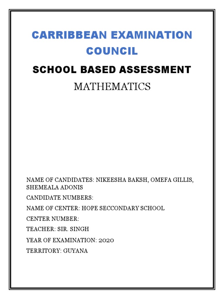 Maths Sba Copy Copy Digital And Social Media Social Media