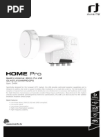 Home Pro: Quattro Universal 40mm PLL LNB Idlh-Qtl410-Hmpro-Opn