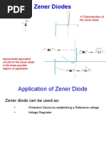 Zener Diode Appliations