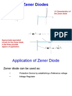 Zener Diode Appliations