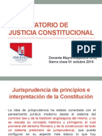 OBSERVATORIO DE JUSTICIA CONSTITUCIONAL CLASE 09 DE Clase 1 de Oct